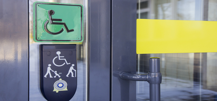 automatic handicap door opener in San Anselmo