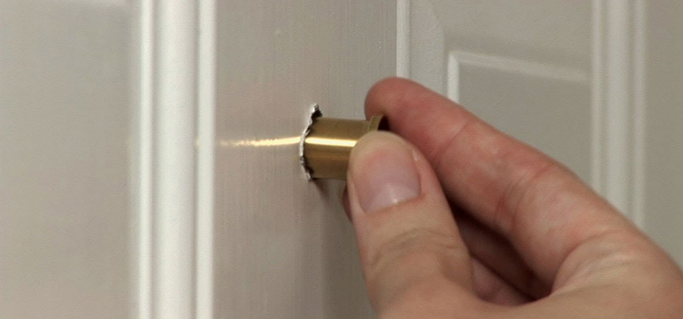 peephole door repair in San Anselmo