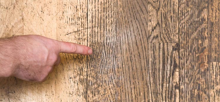 Wood Door Scratch Repair in San Anselmo